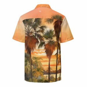 Golden Hour Tampa Bay Aloha Shirt